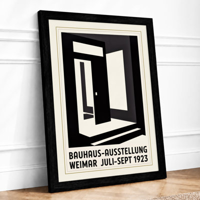 Bauhaus Weimar Geometric - Framed Print