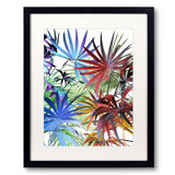 Tropical Foliage Print by Angel Estevez
