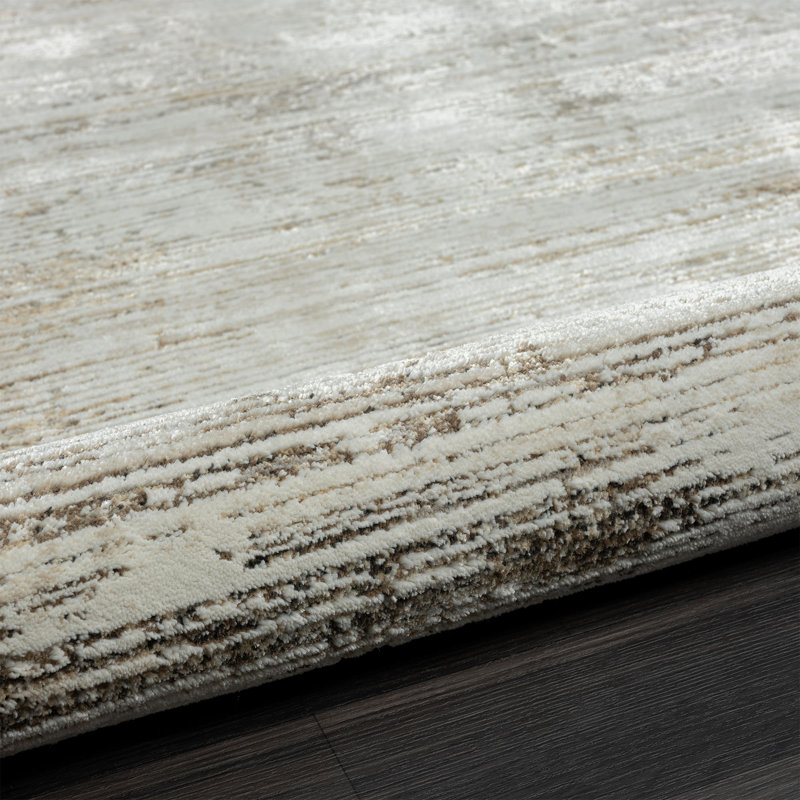 Tapis gris foncé / gris clair, Tapis de couloir 2 pi x 8 pi