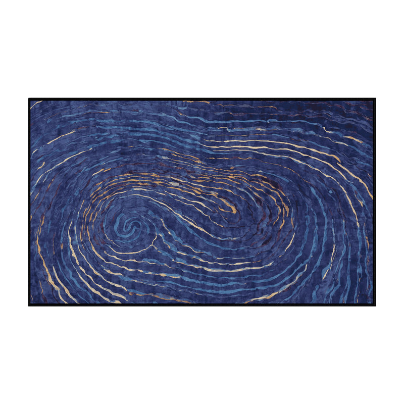 Machine Washable Gray Area Rug, Rectangle 2' x 3'
