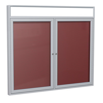 Enclosed Cabinet Medium - 4' - 6' Letter Board