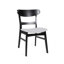 Ensemble de 2 chaises de salle à manger de style Mid-Century moderne avec des pieds en bois d'hévéa durables et un revêtement confortable pour un décor élégant-1004642611-1004642610