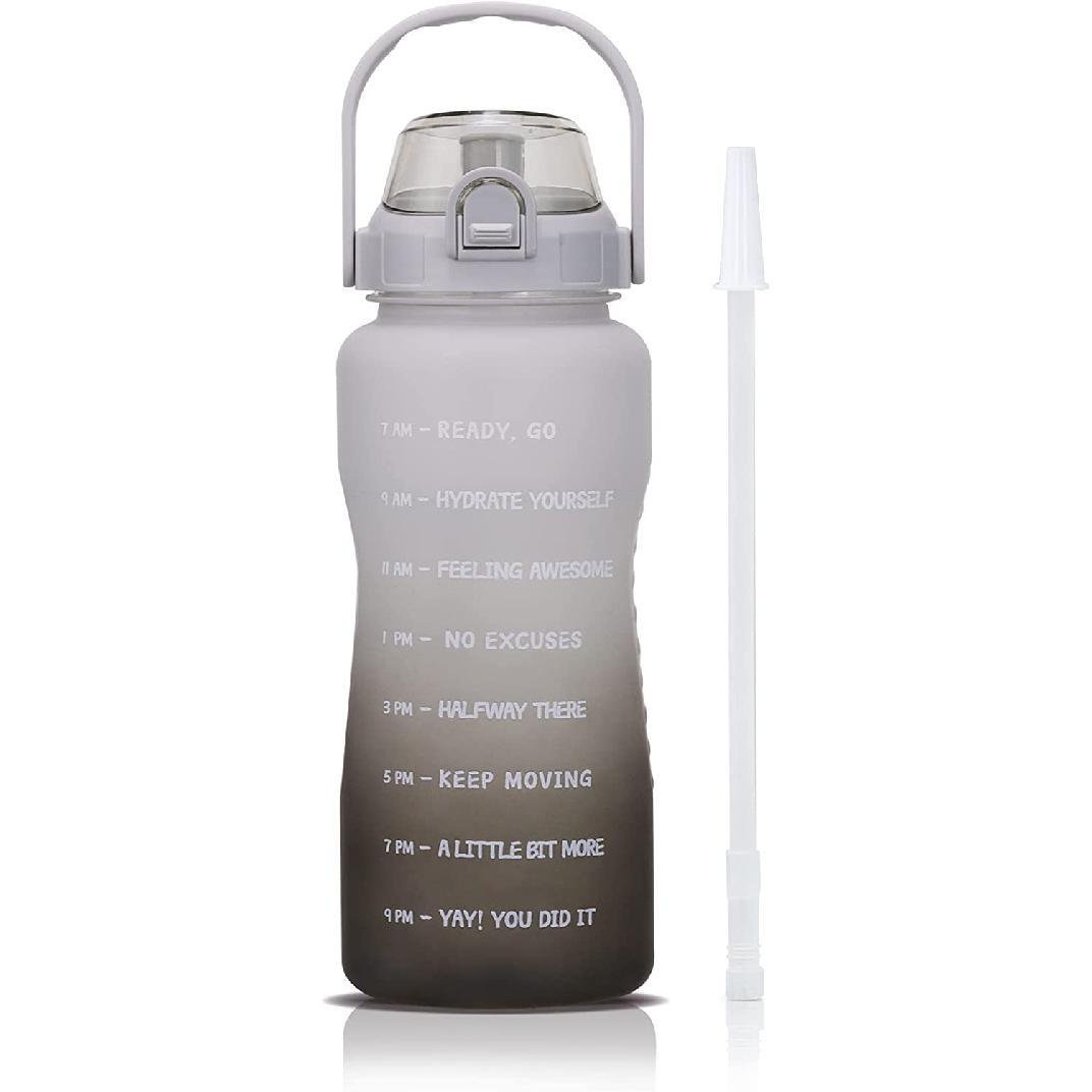 Insulated Water Bottle 2.2 Liter 74 Oz Stainless Steel Water
