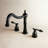 Kingston Brass Tudor Two-Handle 3-Hole Deck Mount Roman Tub Faucet-11175021