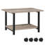 Support d'imprimante mobile sous le bureau H 14,4 po x l 19,1 po-64685573