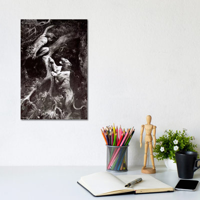 Tarzan Of The Apes, Chapter Viii by Zdeněk Burian - No Frame Print on Canvas