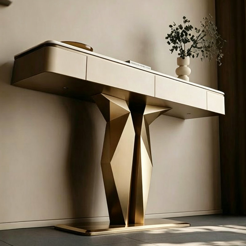 Console Italian Light, H 35,4 po x l 47,2 po x P 13,8 po