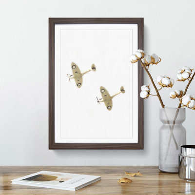 RAF Spitfire Planes - Framed Print