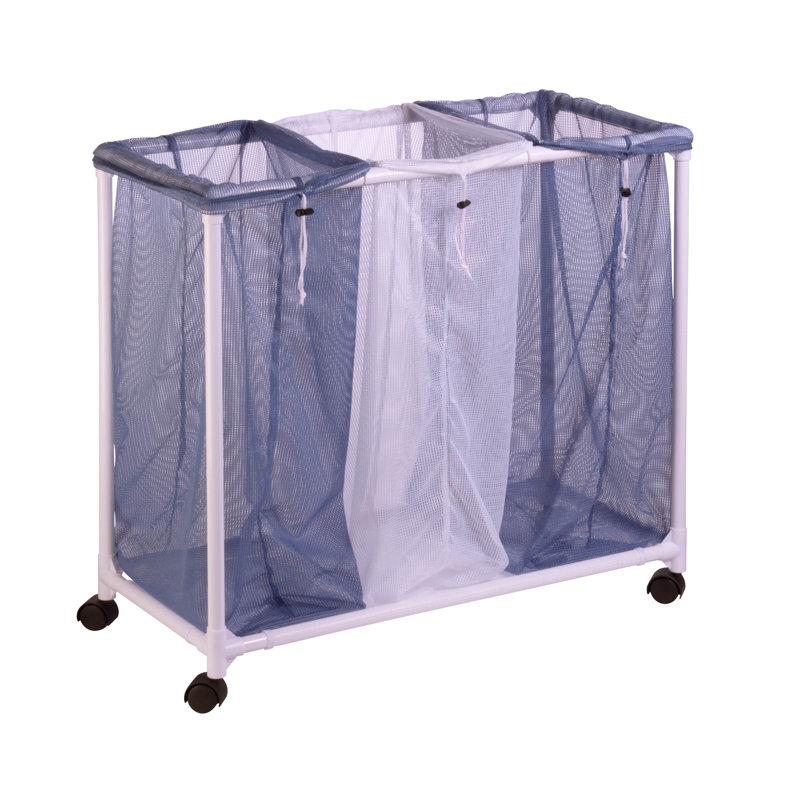 Plastic Rolling Laundry Sorter