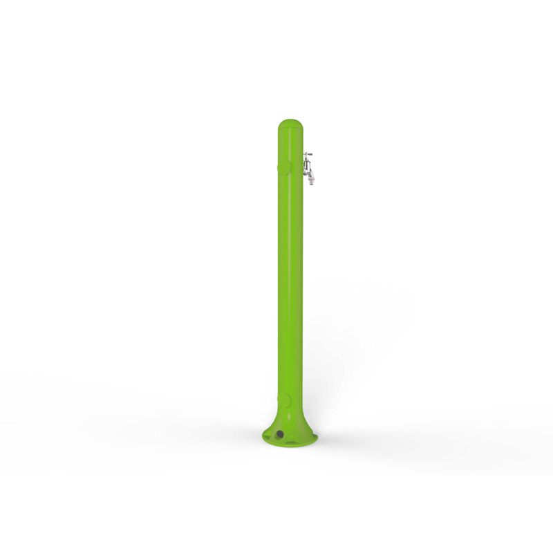 Outdoor Acrylic Weather Resistant Column Fountain, 100cm H x 28cm W x 37cm D, Light Green