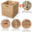 Paniers de rangement en jacinthe d'eau 12 "x 12" x 12 "-1927542224