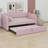 Upholstered Daybed With Pop Up Trundle-1794799534