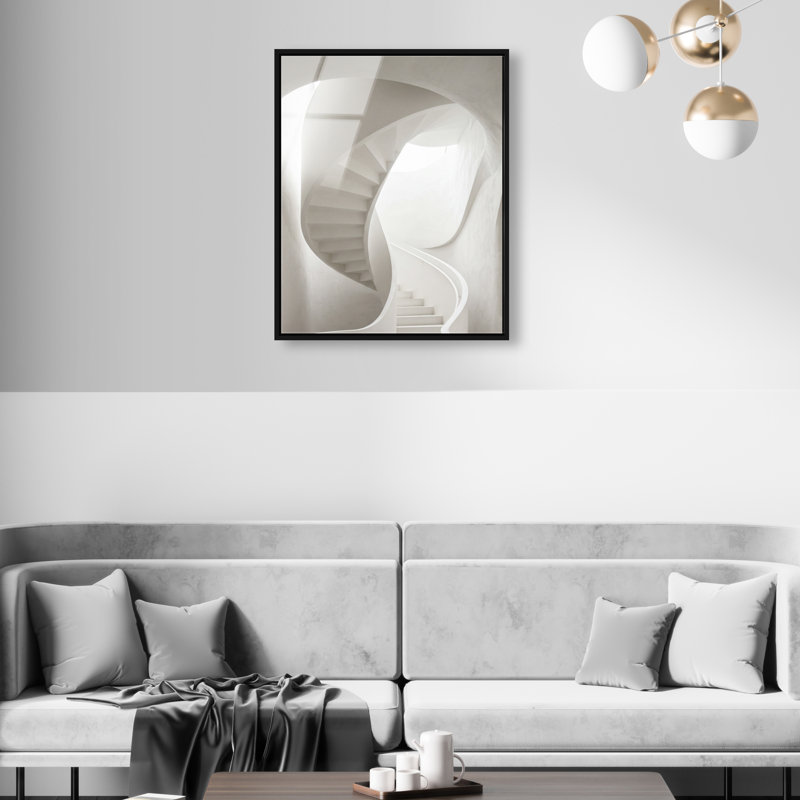 Stairs to heaven High-Gloss Frameless Acrylic Glass Wall Art Abstract Print by Oliver Gal, Ready to Hang, 16 x 20