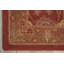 Tapis brique / brun en laine touffeté à la main Lundeen-21587207