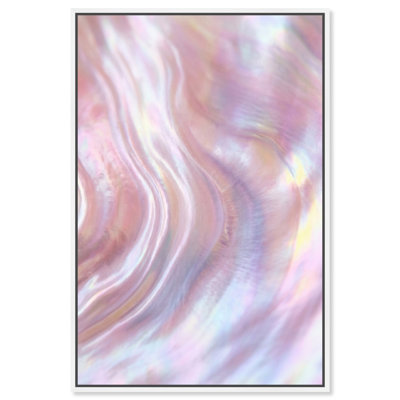 Iridescent Wave Print by Oliver Gal