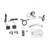 2-Pack LED Motorcycle Spotlights, Motorcycle LED Lights