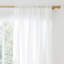Aletta Slot Top Single Panel Voile Curtain-67561895