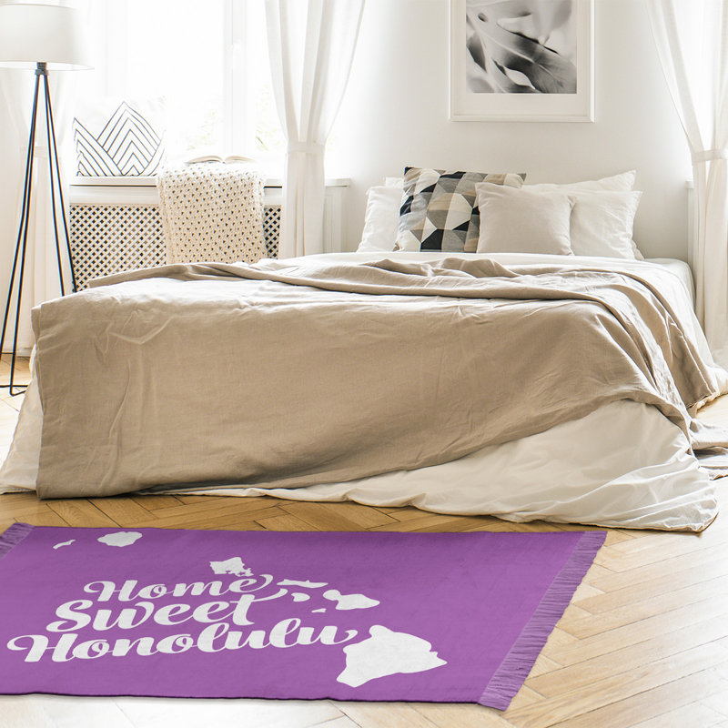 Tapis de zone mauve honolulu hawaii
