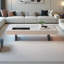 Table basse moderne en marbre flottant-109323283