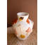 Vase en feuilles de céramique et champignons