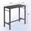 Table de bar d'extérieur extra large 39 po x 39,4 po x 17,2 po, table de pub antirouille avec dessus en composite et ouvre-bouteille, noir-130065879