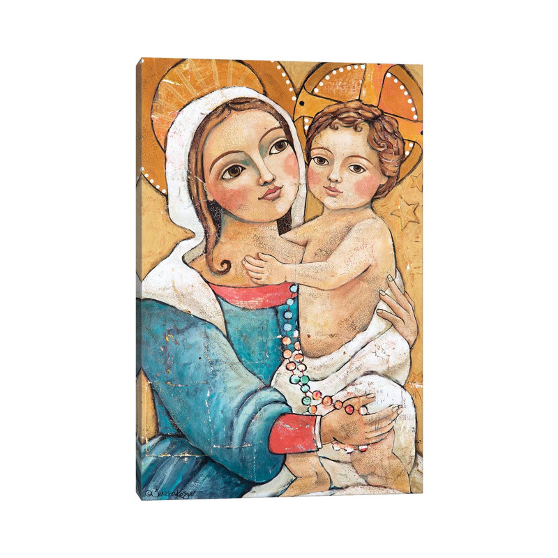 «Beauty & Grace» par Teresa Kogut, reproduction d'art sur toile tendue, H 26 po x l 18 po x 1,5 po