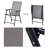 Steel Outdoor Folding Dining Armchair