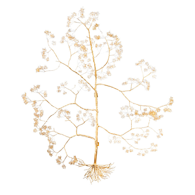Déco murale arbre en métal