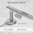  4-Piece Bathroom Hardware Set 18-Inch Stainless Steel Towel Bar Set-90705033