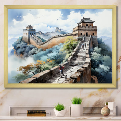 Grande muraille de Chine paysage I - art mural Chine