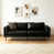Black Faux Leather