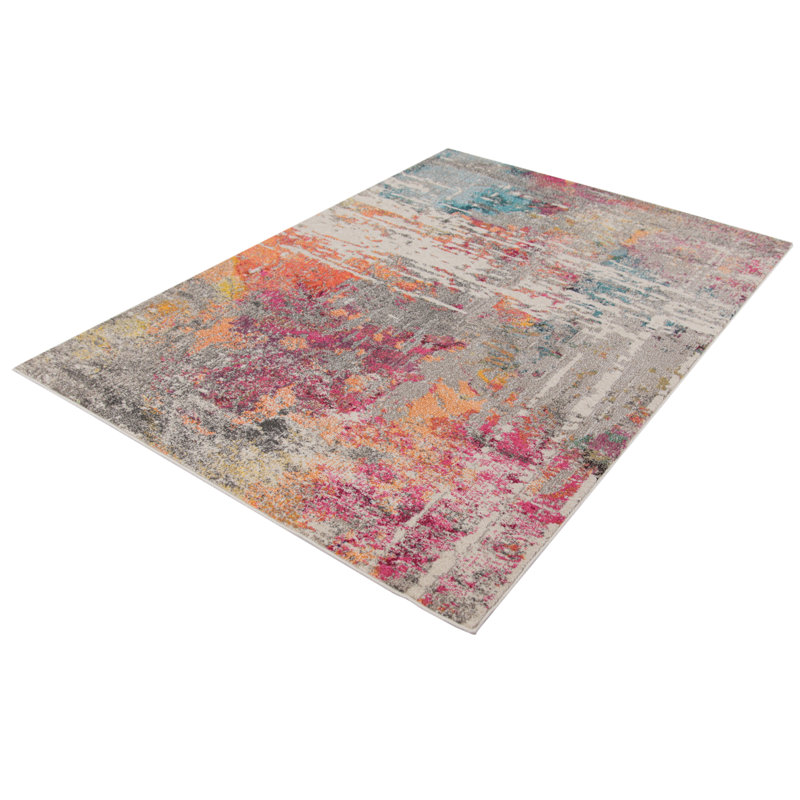 Edgarton Machine Woven Multicolour Indoor Rug, Rectangle 160 x 230cm