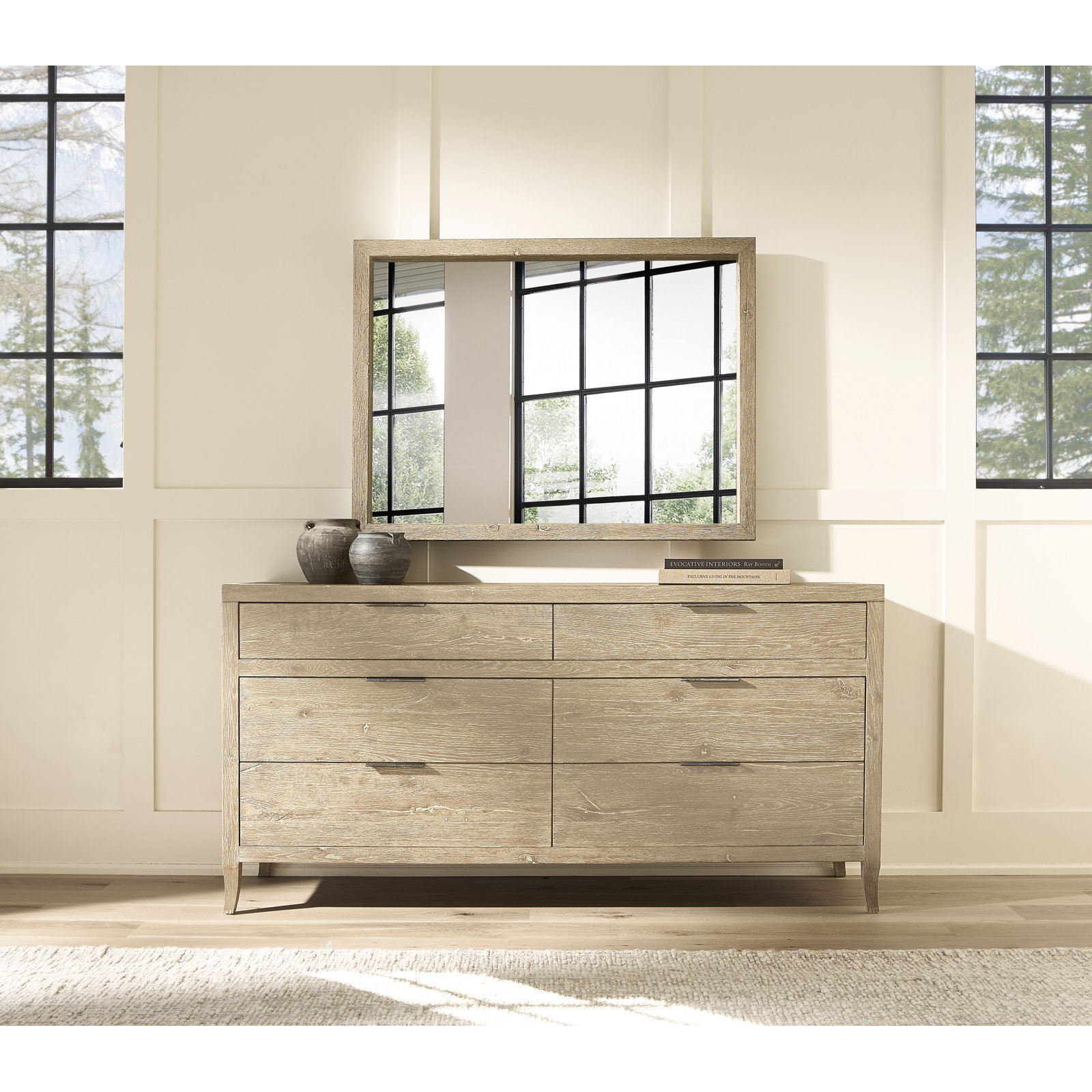 Langham 6 - Drawer Double Dresser