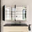Rectangular Medicine Cabinet With Mirror-492506250