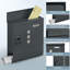 Carvin Metal Wall Mounted Post Box