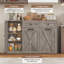 Ensemble de 2 armoires de cuisine et armoire à ordures basculante