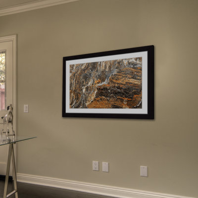 « rouille rock », reproduction d’art encadrée