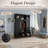 Multi-Functional Hall Treewith Adjustable Shelves, Storage Bench, 7 Coat Hooks-879372523