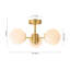 Jaquith Glass Semi Flush Mount