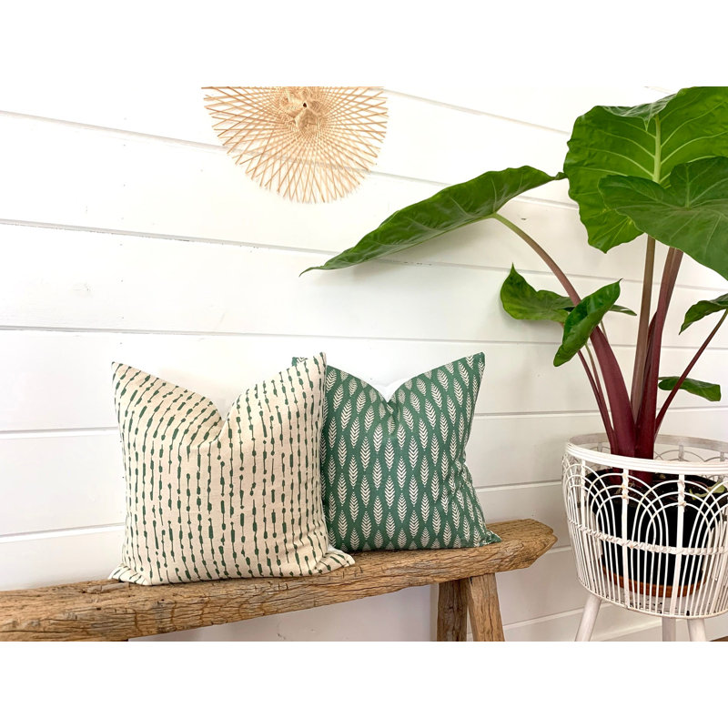 Housse de coussin 100% coton