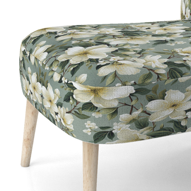 Chaise d'appoint blanche tapissier Cottage I