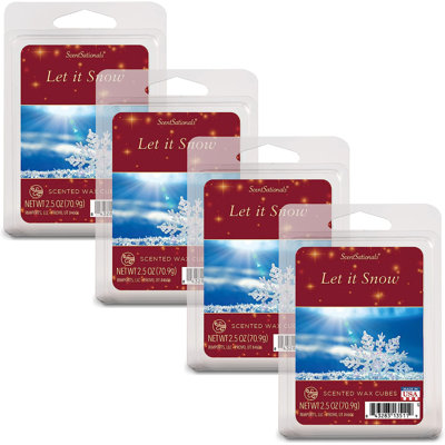 ScentSationals Let it Snow Wax 4PK