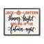 «Autumn Jack-o-Lantern», phrase encadrée sur bois, impression-1278475325-1278475322
