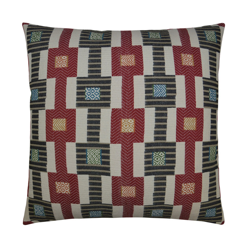 Tissu en mélange de coton Zanzibar, Rouge