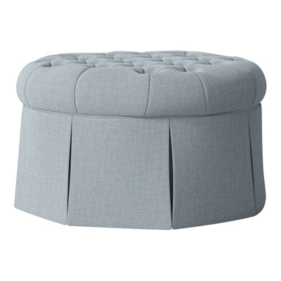 Alma Round Ottoman
