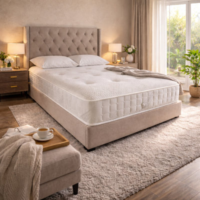 Sareer Furniture Rolled Open Coil Memory Mattress
