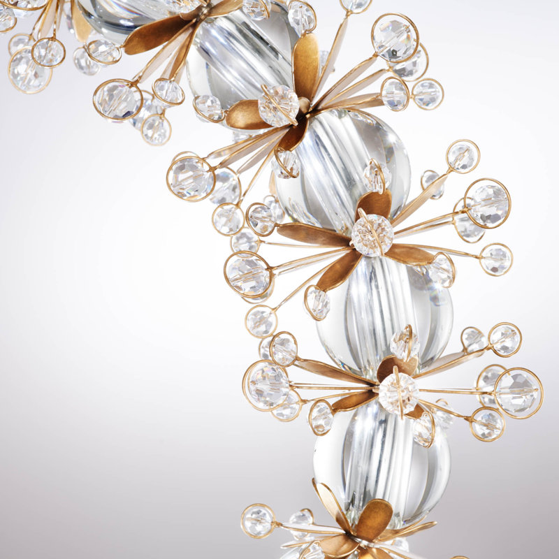 Laurel 1 - Light LED Pendant, Heirloom Gold