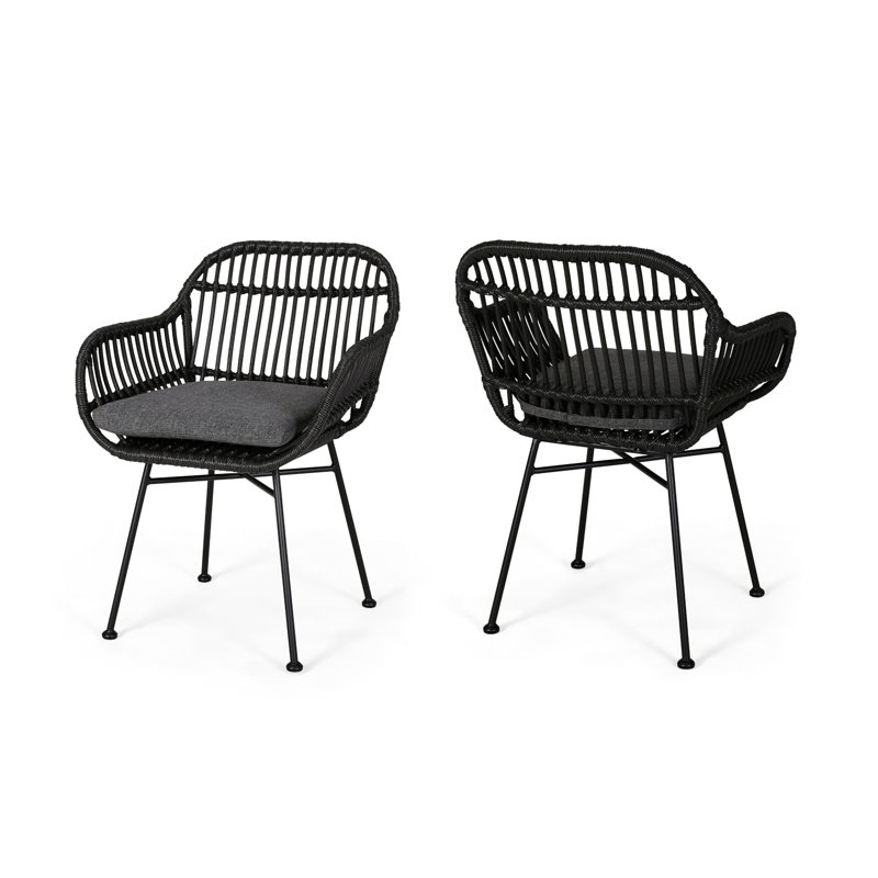 Tabouret d'extérieur 19 po Maaja, Gris
