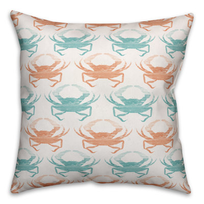 Coussin extérieur Summer Fun Crab