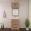 Meuble-lavabo autoportant de 24 po avec lavabo en acrylique renforcé Victoria-100853490